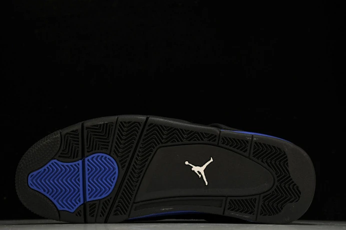 Trendy Jordan 4 Retro Black Game Royal CT8527- 986