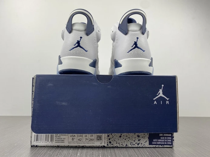 Trendy Jordan 6 Retro Midnight Navy (2022) CT8529- 588