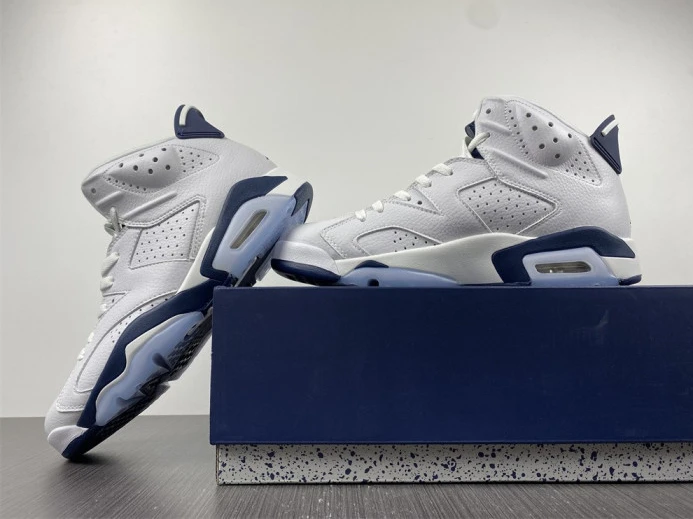 Trendy Jordan 6 Retro Midnight Navy (2022) CT8529- 588