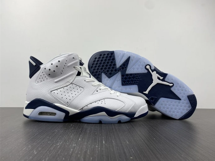 Trendy Jordan 6 Retro Midnight Navy (2022) CT8529- 588