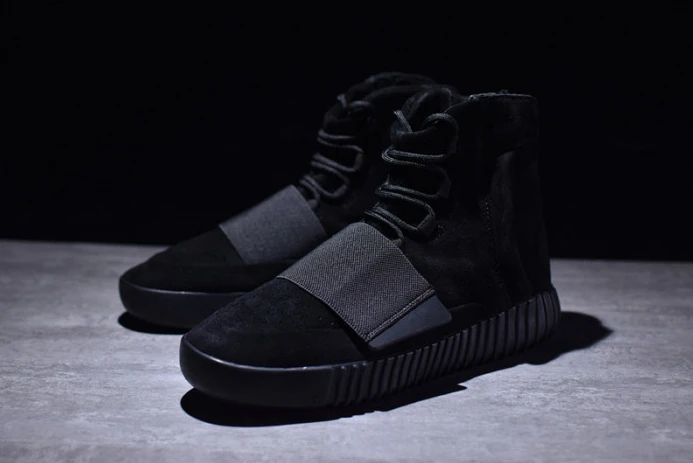 Trendy ad*s yeezy boost 750 triple black cblack bb 155