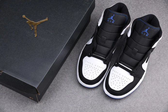 Trendy air jordan 1 mid se union royal 852542- 1233