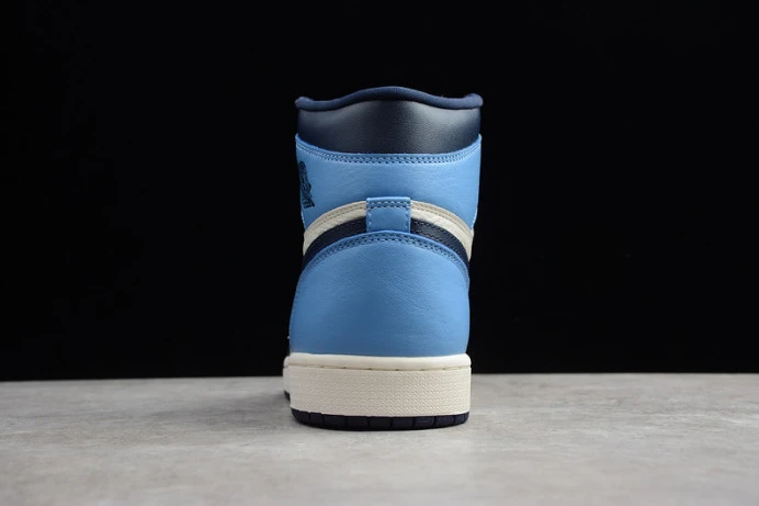 Trendy air jordan 1 obsidian university blue 555088- 1283