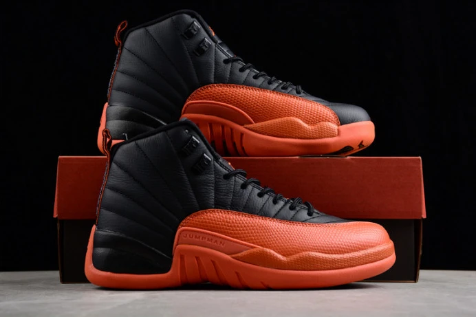 Trendy air jordan 12 "brilliant orange" fd9101- 1400