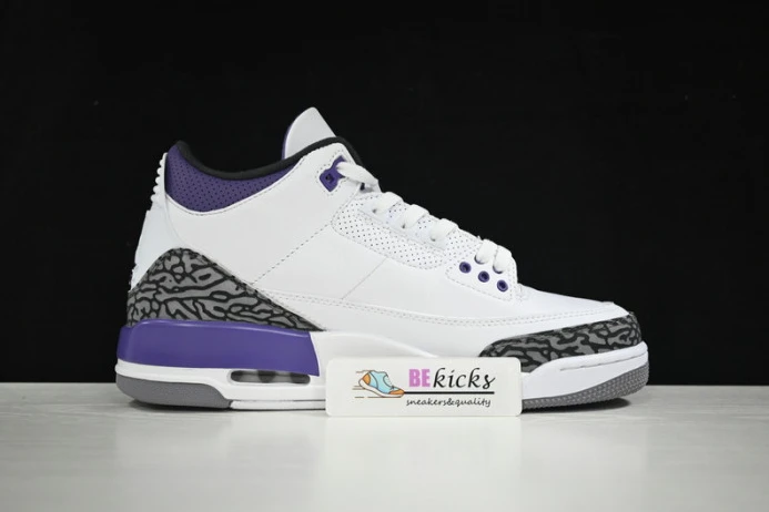 Trendy air jordan 3 “dark iris” ct8532- 1801
