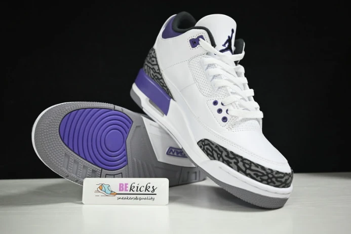 Trendy air jordan 3 “dark iris” ct8532- 1801