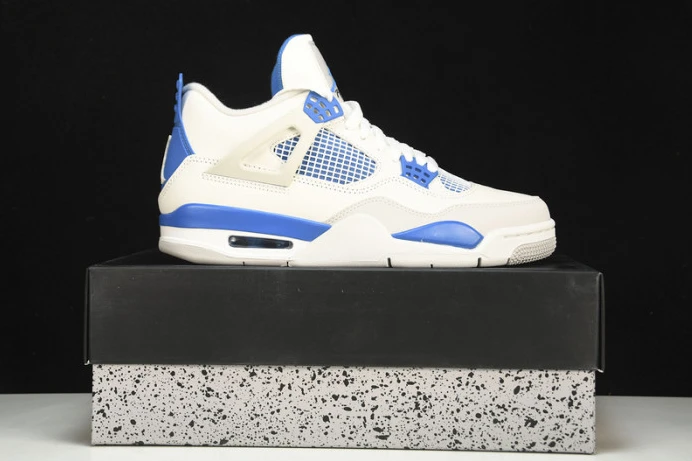 Trendy air jordan 4 retro military blue 308497- 1737