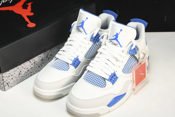 Trendy air jordan 4 retro military blue 308497- 1737