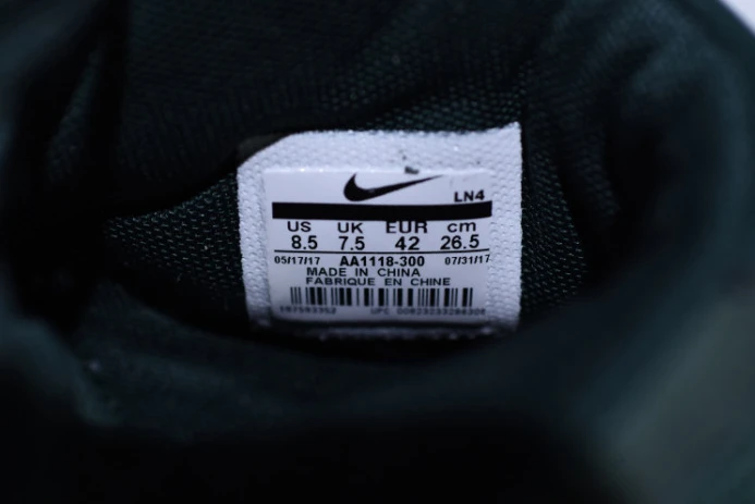 Trendy nike air force 1 high ''07 lv8 vintage green sneakers aa1118- 3104