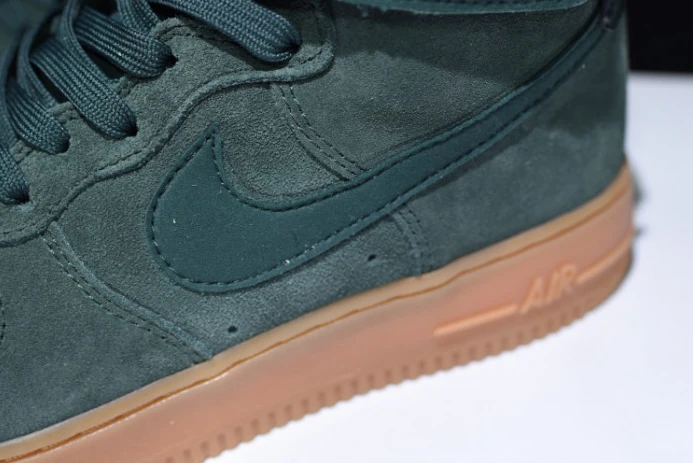 Trendy nike air force 1 high ''07 lv8 vintage green sneakers aa1118- 3104