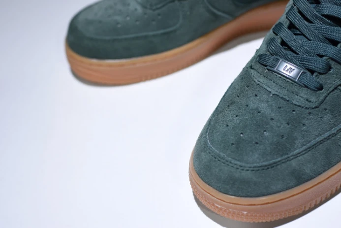 Trendy nike air force 1 high ''07 lv8 vintage green sneakers aa1118- 3104
