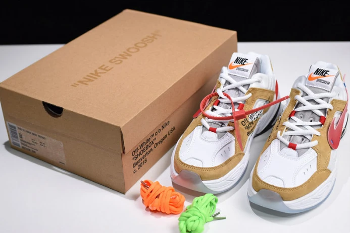 Trendy offwhite x nike air monarch the m2k tekno ao3108- 3172