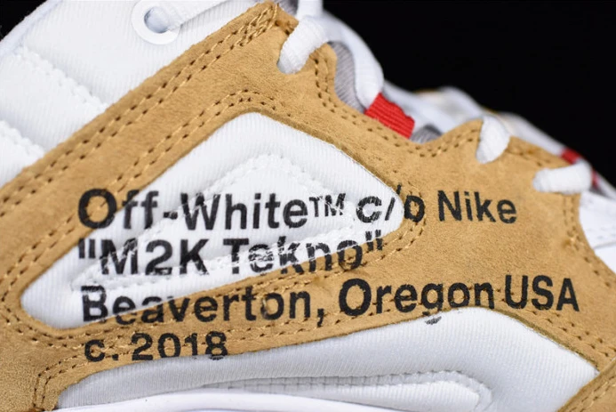 Trendy offwhite x nike air monarch the m2k tekno ao3108- 3172