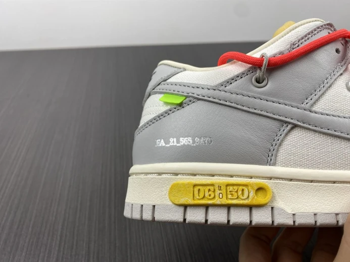 Trendy ofw x dunk low “06 of 50” dm1602- 3202