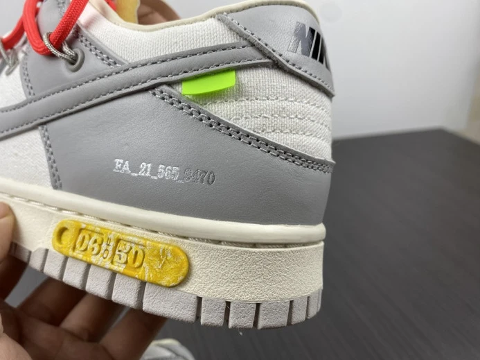 Trendy ofw x dunk low “06 of 50” dm1602- 3202