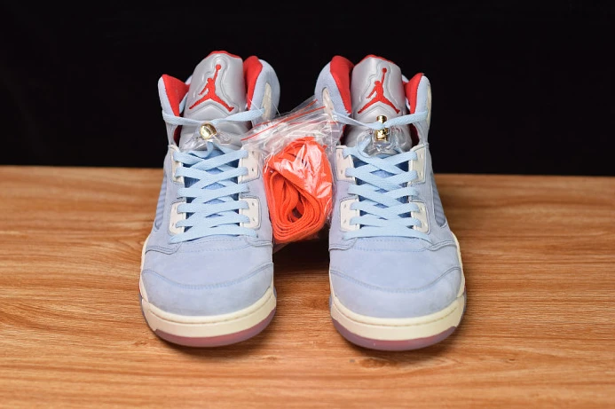 Trophy Room x Air Jordan 5 JSP Ice Blue CI1899- Trendy 1084