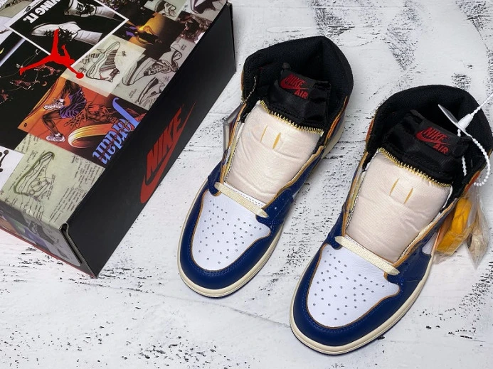 Union x Air Jordan 1 Retro High OG BV1300- Comfortable 901