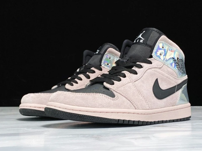 UrbanStyle Air Jordan 1 Mid Dirty Powder Iridescent (W) BQ6472- 914