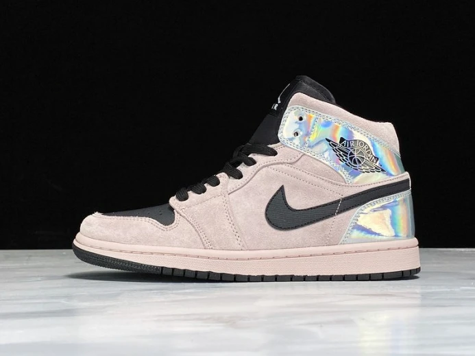UrbanStyle Air Jordan 1 Mid Dirty Powder Iridescent (W) BQ6472- 914