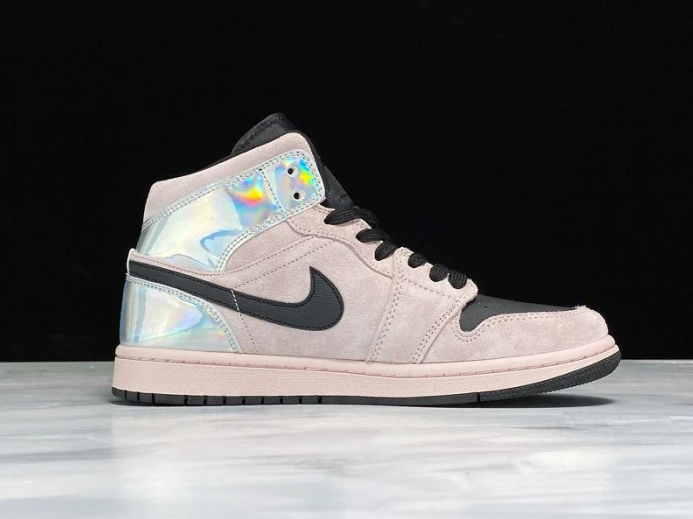 UrbanStyle Air Jordan 1 Mid Dirty Powder Iridescent (W) BQ6472- 914