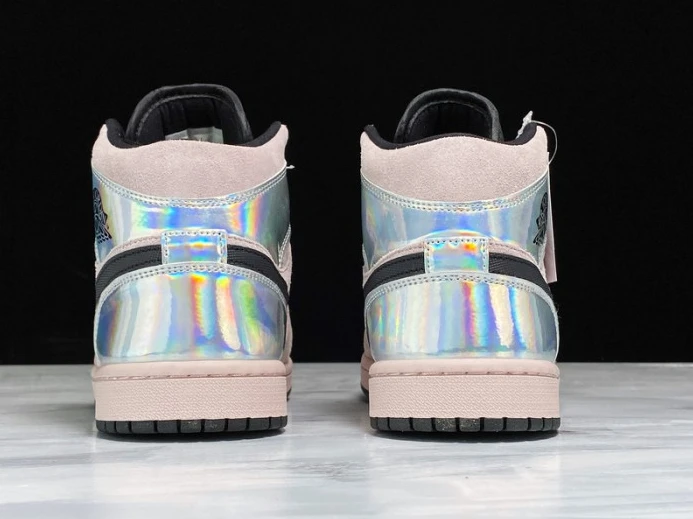 UrbanStyle Air Jordan 1 Mid Dirty Powder Iridescent (W) BQ6472- 914