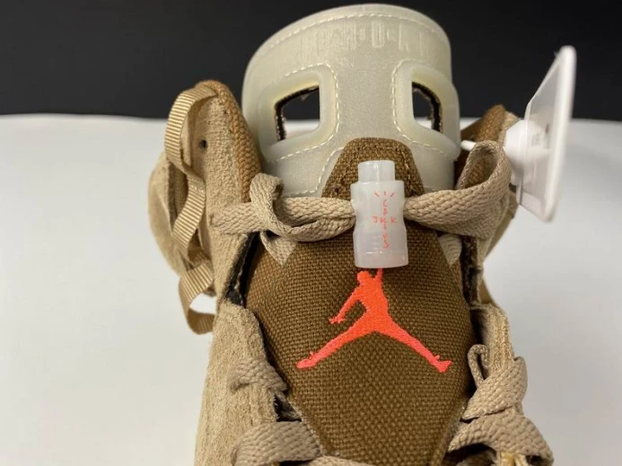 UrbanStyle Air Jordan 6 Retro Travis Scott British Khaki DH0690- 599