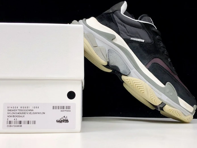 UrbanStyle BLCG Triple S Black Burgundy 514008 W09S1 2550