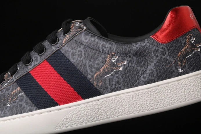 UrbanStyle GUCC JBG LEATHER AND SUED BLACK AND TIGER 429445 G0K20 2938