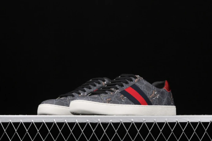 UrbanStyle GUCC JBG LEATHER AND SUED BLACK AND TIGER 429445 G0K20 2938