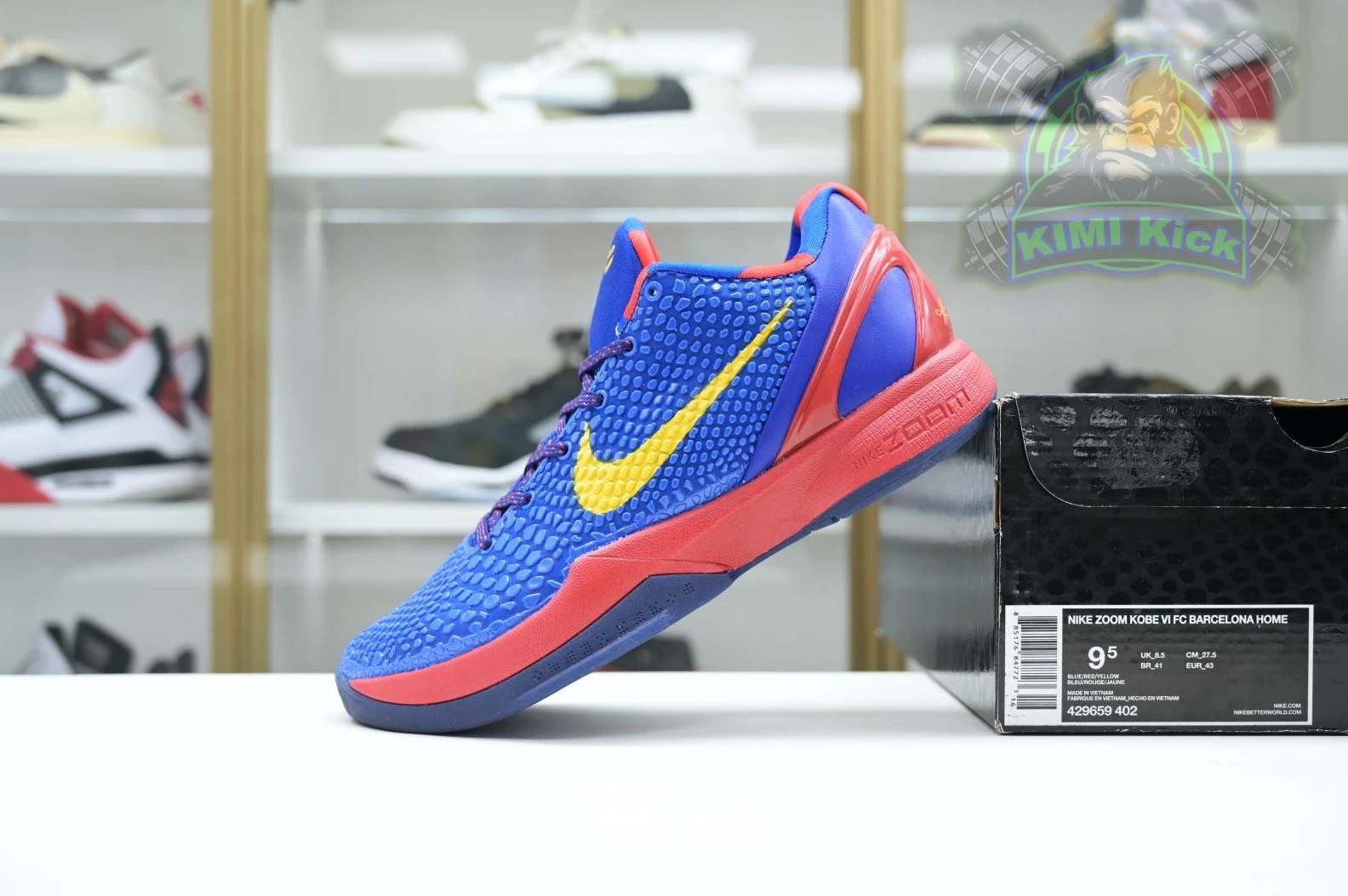 UrbanStyle Kimikick Nike Zoom Kobe 6  FC Barcelona Home 3410