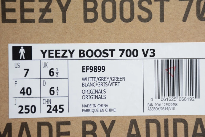 UrbanStyle ad*s yeezy boost 700 v3 ef 260