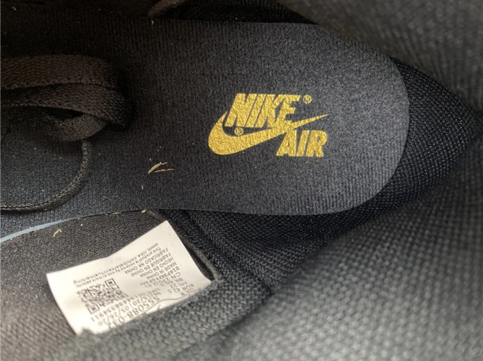 UrbanStyle air jordan 1 high og patent ‘black gold’ 555088- 1237