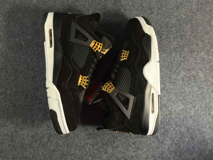 UrbanStyle air jordan 4 “royalty” black metallic gold-white mens 308497- 1165