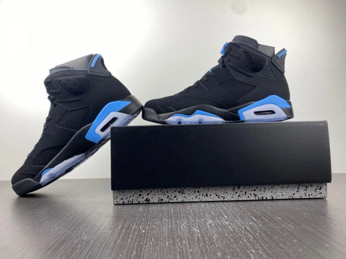 UrbanStyle air jordan 6 retro “university blue” mens 384664- 1212