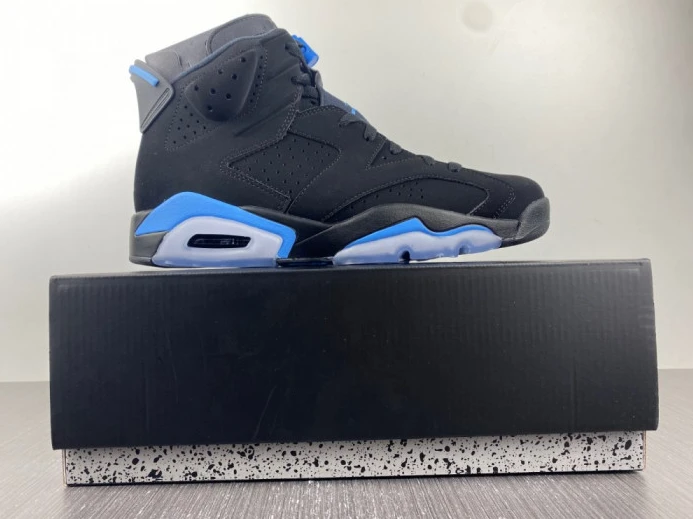 UrbanStyle air jordan 6 retro “university blue” mens 384664- 1212