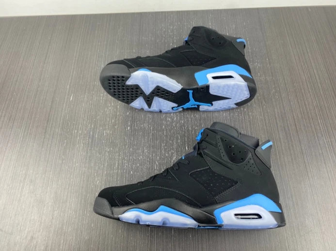 UrbanStyle air jordan 6 retro “university blue” mens 384664- 1212
