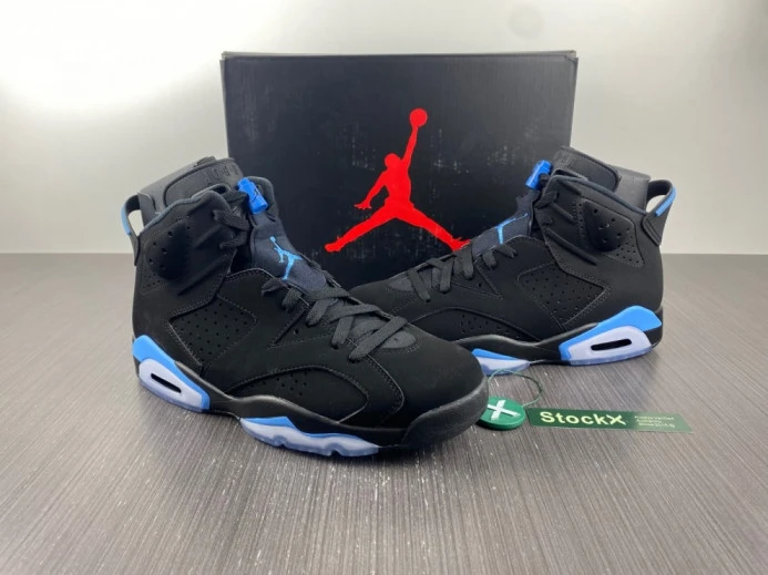UrbanStyle air jordan 6 retro “university blue” mens 384664- 1212