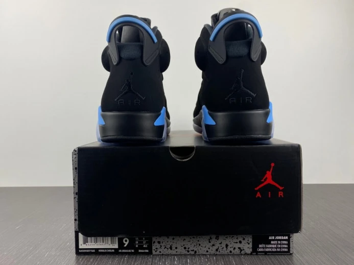UrbanStyle air jordan 6 retro “university blue” mens 384664- 1212