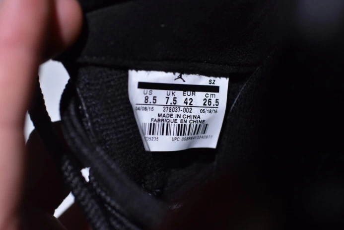 UrbanStyle jordan 11 retro bp "72-10" black 378037- 1768
