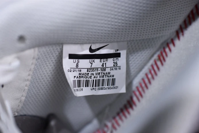 UrbanStyle nike air force 1 low lv8 3d chenille white red blue 823511- 3072