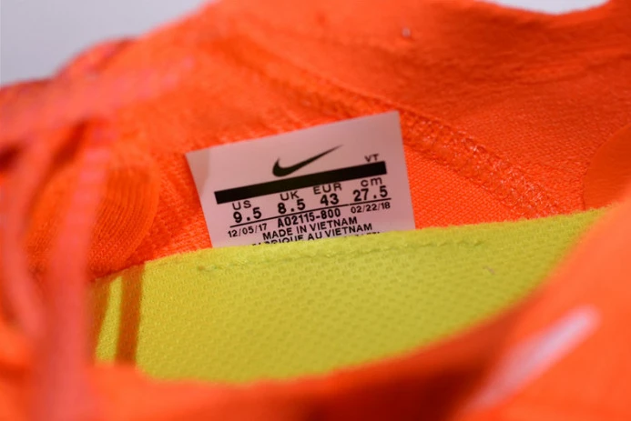 UrbanStyle nike x ofw zoom fly mercurial flyknit total orange ao2115- 3178
