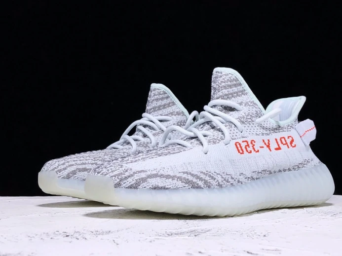 WellDesigned Adidas Yeezy Boost 350 V2 Blue Tint B 326