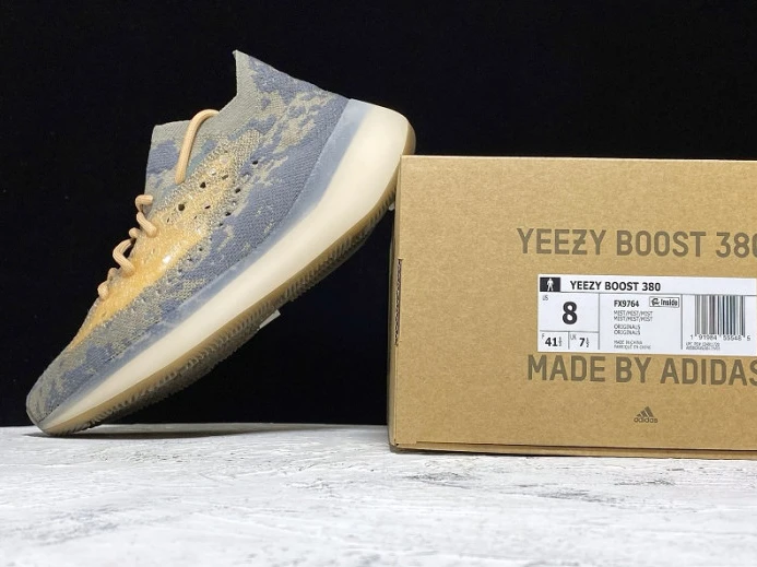 WellDesigned Adidas Yeezy Boost 380 Mist FX 321