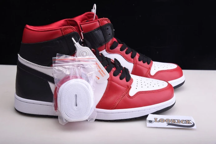 WellDesigned Air Jordan 1 High OG WMNS Satin Snake CD0461- 858