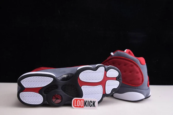 WellDesigned Air Jordan 13 Retro Gym Red Flint Grey 414571- 689