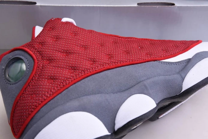 WellDesigned Air Jordan 13 Retro Gym Red Flint Grey 414571- 689