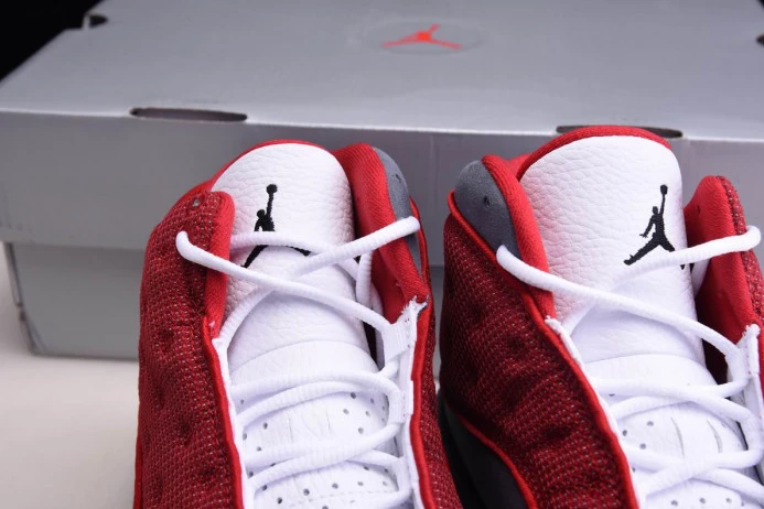 WellDesigned Air Jordan 13 Retro Gym Red Flint Grey 414571- 689