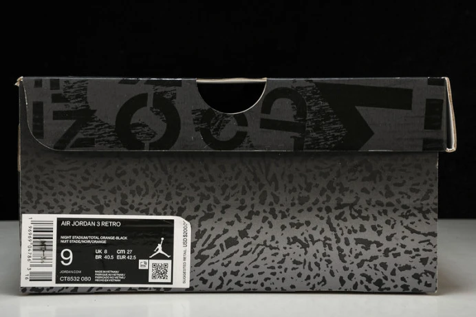 WellDesigned Air Jordan 3 "Fear Pack" CT8532- 533