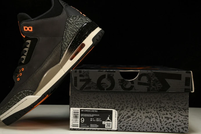 WellDesigned Air Jordan 3 "Fear Pack" CT8532- 533