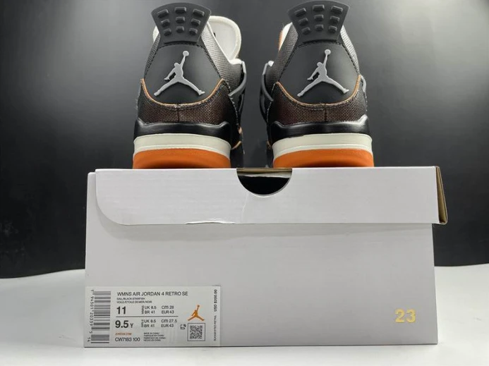 WellDesigned Air Jordan 4 Retro Starfish (W) CW7183- 1019
